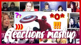 Captain America Civil War Trailer 2 GIRLS Reactions Mashup Best of Best [upl. by Ainedrag188]