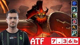 DOTA 2 ATF the MARS OFFLANE 736b [upl. by Haidedej]