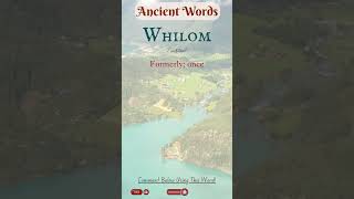 Ancient Words 66 Whilom shorts history words [upl. by Anoy]