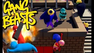 GANG BEASTS  I Win Finally Waves  PC [upl. by Karita]