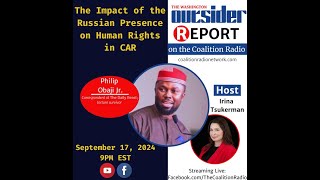 The Washington Outsider Report  EP160  Philip Obaji Jr [upl. by Dulla]