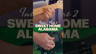 Sweet Home Alabama Guitar Lesson Pt 2  D5 to Csus2 to G5 with Palm Muting amp Picking Techniques [upl. by Anec]