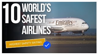 Top 10 Safest Airlines In the world 2024 [upl. by Philis445]