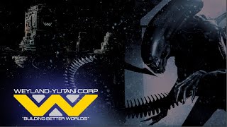 WeylandYutani logo animation [upl. by Freudberg552]