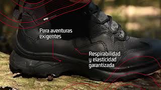 Botas Para Trekking Impermeables Pucará  Interfuerzas® [upl. by Nahshu]