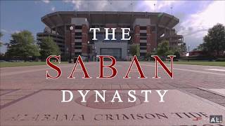 ALABAMA FOOTBALL THE SABAN DYNASTY [upl. by Noryt]