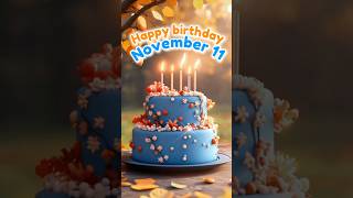 11 November Best Happy Birthday Song Happy Birthday WhatsApp Status shorts celebrationavenue [upl. by Tewell]