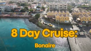 Port Day 2  Bonaire  Carnival Horizon 8 Day Southern Caribbean Cruise [upl. by Aicilif]