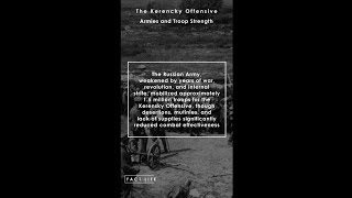 Facts About the Kerensky Offensive in World War 1 Armies amp Troop Strength shorts [upl. by Yrelbmik]