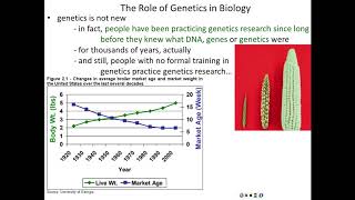 Lecture 1  Introduction to Genetics [upl. by Marshal]