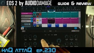 EOS 2 Reverb by Audio Damage iPad AUv3 │ Guide and Review  haQ attaQ 230 [upl. by Boycey42]