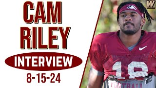 FSU LB Cam Riley on Preseason Practice Noles Linebackers  FSU Football  Warchant TV FSU [upl. by Dihgirb]