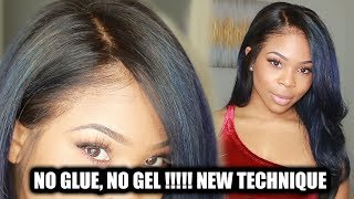 SALON SECRETS Glueless LACE FRONT WIG Technique  WOWAFRICAN [upl. by Niamreg]