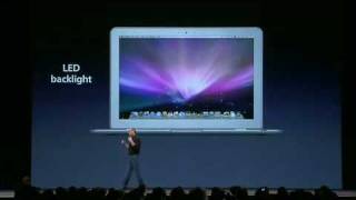 Macworld San Francisco 2008The MacBook Air Intro Pt 1 [upl. by Fulmis]