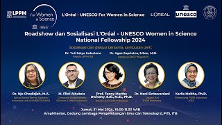 Roadshow dan Sosialisasi LOréal  UNESCO Women in Science [upl. by Ennail]