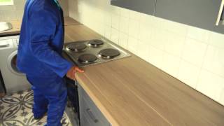 How to install Formica LifeSeal Worktops – Fixing your LifeSeal Worktop in place [upl. by Norved]