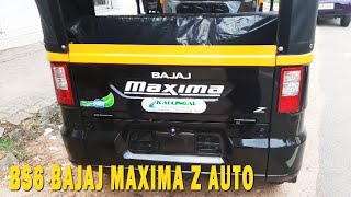 BS6 Bajaj Maxima Z Diesel Auto Rickshaw Spec Review [upl. by Assirat]