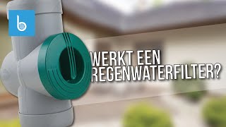 Werkt een regenwaterfilter voor bovengrondse watertanks • Experiment  Tankkopenbe [upl. by Ilojna]