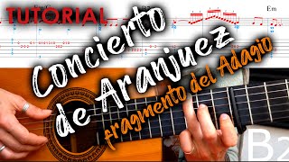 Cómo tocar EL CONCIERTO DE ARANJUEZ para guitarra sola [upl. by Euqinaj]