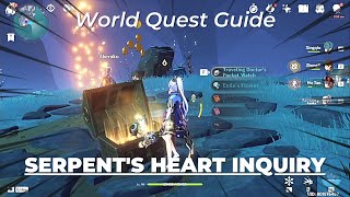 Serpents Heart Inquiry  World Quest Guide  Genshin Impact [upl. by Hatty]