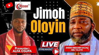 SHEIKH IBRAHIM ABU TALOYE LIVE INTERVIEW ON JIMOH OLOYIN WITH ALFA OSUPA [upl. by Erfert]