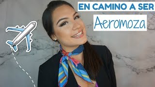 EN CAMINO A SER AEROMOZA  AZAFATA  como es el proceso de aplicación [upl. by Namqul]