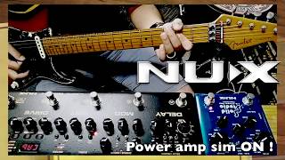 NUX Cerberus  Solid Studio Power Amp Sim test by Jimmy Lin [upl. by Ravid]