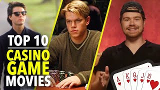 Top 10 GamblingCasino Movies of All Time [upl. by Anaibaf333]