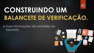 BALANCETE DE VERIFICAÇÃO [upl. by Hepzi868]