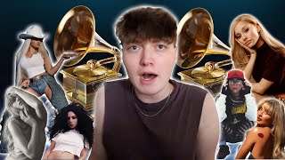 ARIANA WAS ROBBED 2025 GRAMMY NOMINATION REACTION amp PREDICTIONS [upl. by Dannon180]