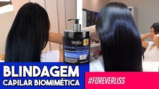 Blindagem Capilar Biomimética Forever Liss  Passo a Passo [upl. by Rihaz]