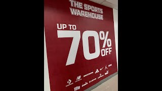 THE SPORTS WAREHOUSE MAMPLASAN SALE UP TO 70 NIKEADIDAS UNDERARMOURNEW BALANCECONVERSESKECHERS [upl. by Daly]