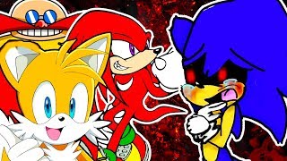 СОНИКEXE  ХОРОШАЯ КОНЦОВКА  ПОЛНОЕ ПРОХОЖДЕНИЕ   SonicExe The Spirits Of Hell Good Ending [upl. by Kolodgie]