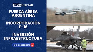 Argentina planea invertir 44000 millones en la modernización de infraestructura para los F16 [upl. by Hayidah]