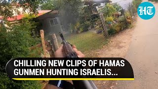 Haunting Footage Of Hamas Gunmen Entering Homes amp Killing Israeli Civilians Surfaces  Watch [upl. by Mcgaw]