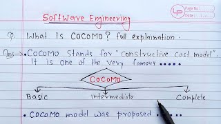 What is COCOMO Model  Software Engineering [upl. by Clotilde]