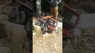 RC Trail Truck 8x8 Mercedes Actros 8x8 auf der RC Truck Trial Europameisterschaft 2021 [upl. by Matthews]