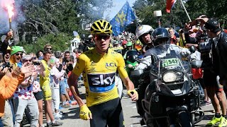 Chris Froome  Mont Ventoux TOUR DE FRANCE 2016  stage 12  Montpellier  Chalet Reynard [upl. by Blondy]