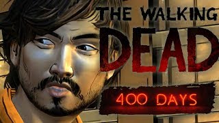 The Walking Dead Season 1  400 Days Reaction  BLIND Playthrough Lets Play Walkthrough Gameplay [upl. by Ardnal]