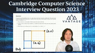 Cambridge Computer Science Interview Question  Vantage Admissions [upl. by Ravaj]