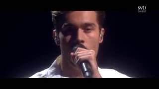 Benjamin Ingrosso  All Night Long  Melodifestivalen 2019 Final [upl. by Anedal]