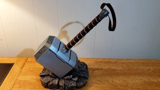 Sword Valley Mjolnir Thor Hammer Prop Replica Review [upl. by Herrick445]