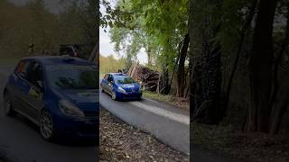 Clio r3 🎶 rally clior3 race motorsport rallysantostefanobelbo sound corner renaultsport [upl. by Annaujat603]