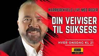 Karrierekveld Live med Roger JOBBERGOY [upl. by Yerga]