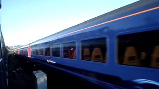 First Great Western HST passing laira depot with 08  Stock [upl. by Cadal375]