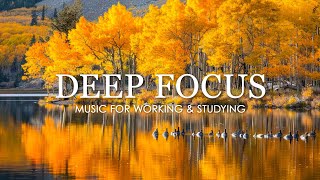 Work Music for Concentration  12 Hours of Ambient Study Music to Concentrate 9 [upl. by Enad]