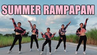 SUMMER RAMPAPAM  RK Kent x Fitness Pops Remix  Budots Dance Workout feat Danza Carol Angels [upl. by Christabella887]