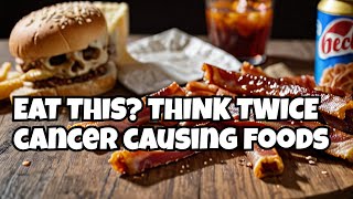 10 CARCINOGENIC FOODS LINKED TO CANCER RISK Limit These in Your Diet 🚫🥓 [upl. by Tound]