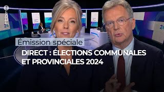 Elections 2024  émission spéciale en direct  RTBF Info [upl. by Enaffit]