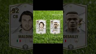 Desailly 🇫🇷 Vs Maldini 🇮🇹 fifa24 fifa fifamobile fifarenderz [upl. by Berenice941]